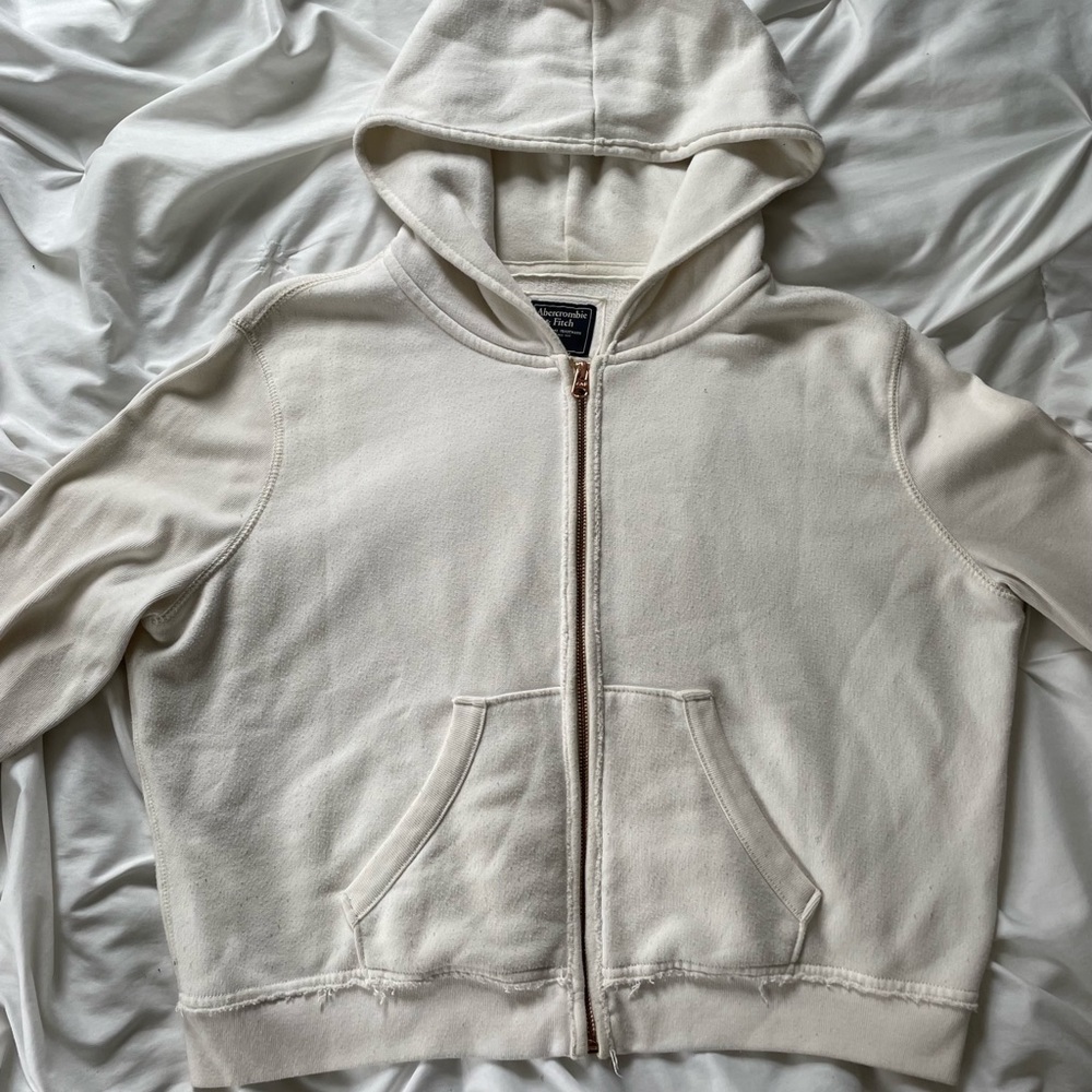 Abercrombie and Fitch Cropped Hoodie